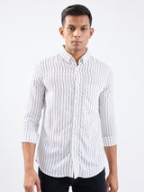 Men Shirt White Slim Fit