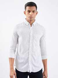 Men Shirt White Slim Fit