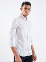 Men Shirt White Slim Fit