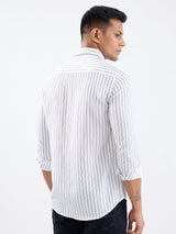 Men Shirt White Slim Fit