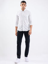 Men Shirt White Slim Fit