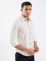 Men Shirt White Slim Fit