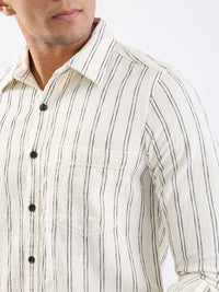 Men Shirt White Slim Fit