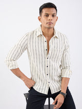 Men Shirt White Slim Fit