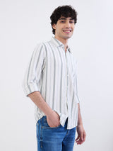 Men Shirt White Slim Fit