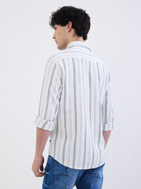 Men Shirt White Slim Fit