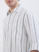 Men Shirt White Slim Fit