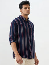 Men Shirt Red Slim Fit
