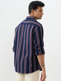 Men Shirt Red Slim Fit