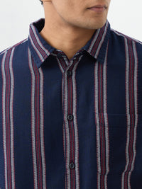 Men Shirt Red Slim Fit