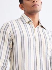 Men Shirt Lilac Slim Fit