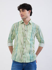 Men Shirt White Slim Fit