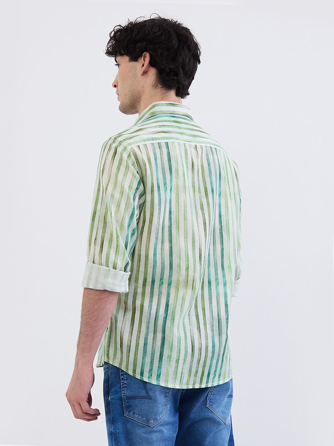 Men Shirt White Slim Fit
