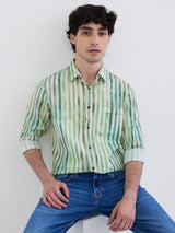 Men Shirt White Slim Fit