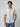 Men Shirt Stripe Off-White Regular Fit