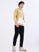 Men Sweatshirt Beige Regular Fit
