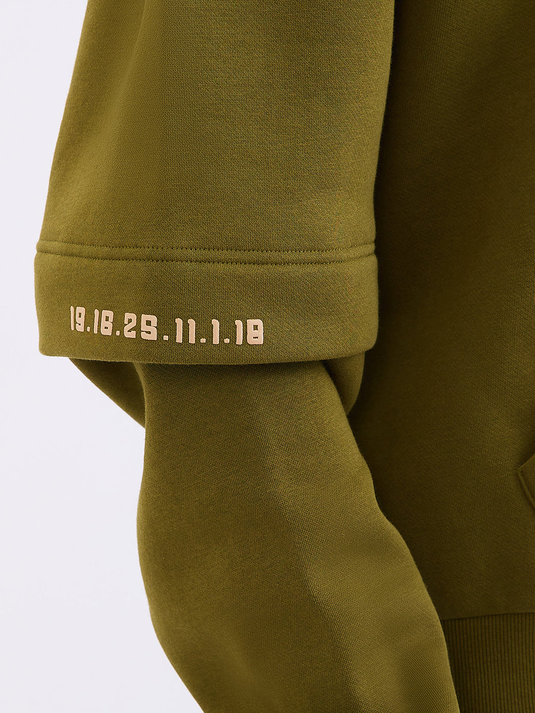 Men Sweatshirt Green Regular Fit