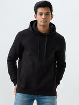 Men Sweatshirt Black Regular Fit
