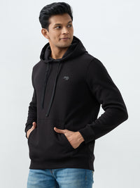 Men Sweatshirt Black Regular Fit
