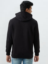 Men Sweatshirt Black Regular Fit