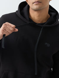 Men Sweatshirt Black Regular Fit