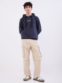 Men Sweatshirt Grey Regular Fit