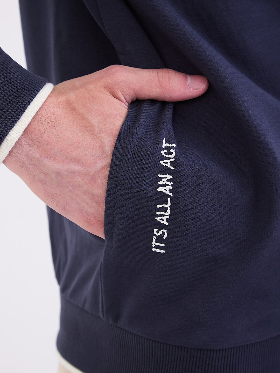 Spykar Slate Grey Regular Fit Casual Sweatshirts For Men