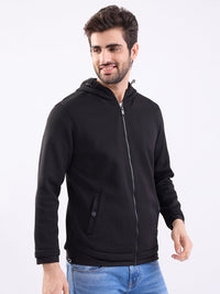 Men Sweatshirt Black Regular Fit