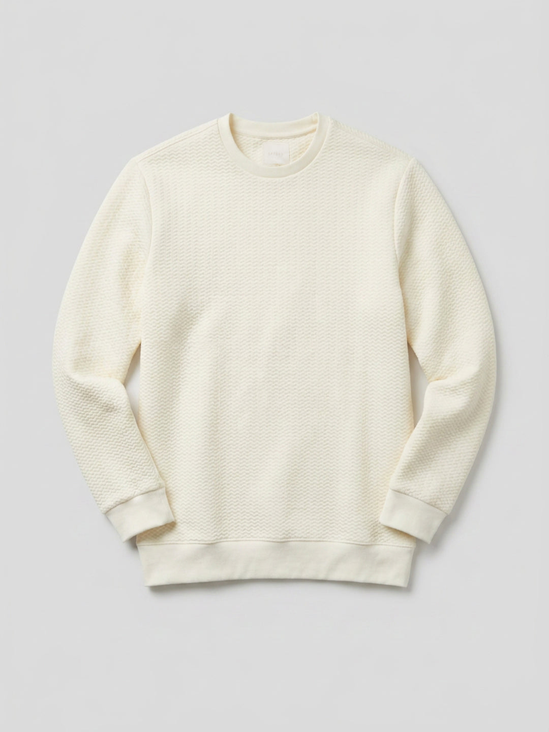 Men Sweatshirt Off-White Regular Fit