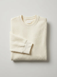 Men Sweatshirt Off-White Regular Fit