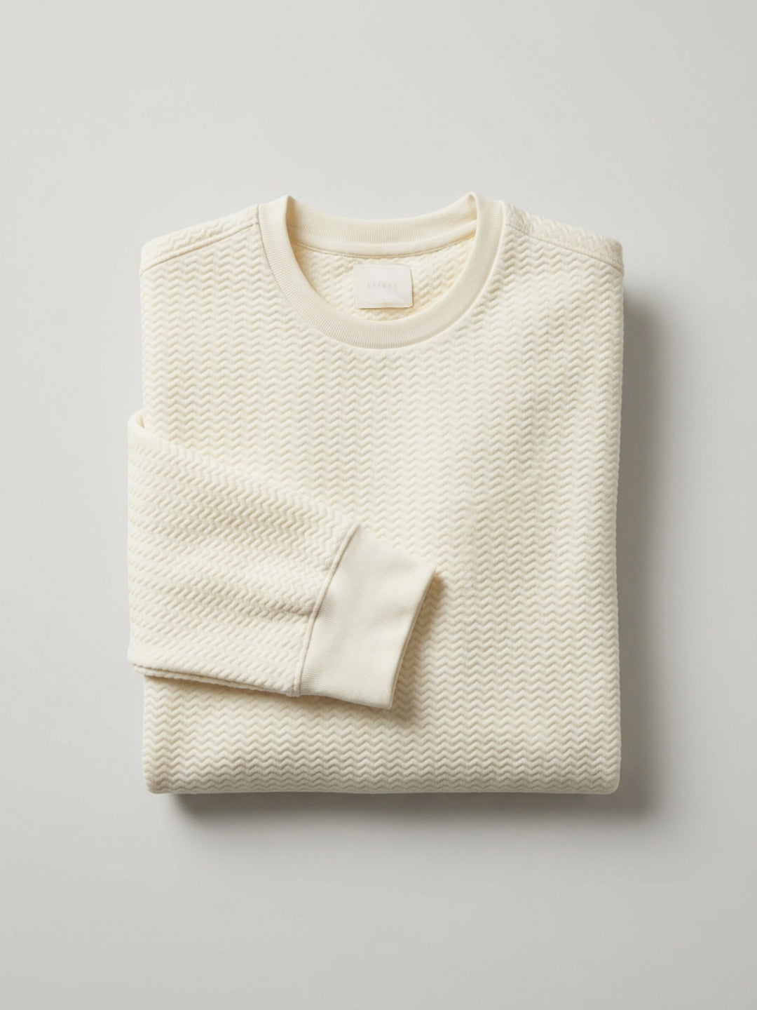 Men Sweatshirt Off-White Regular Fit