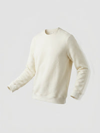 Men Sweatshirt Off-White Regular Fit