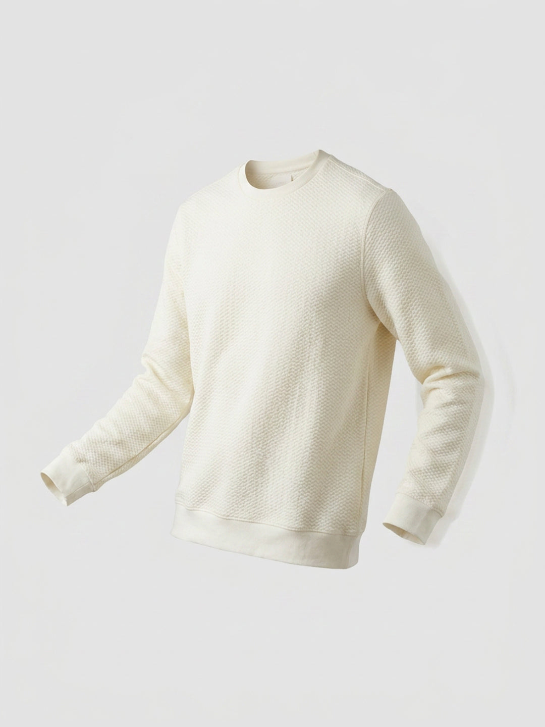 Men Sweatshirt Off-White Regular Fit