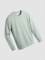 Men Sweatshirt Green Regular Fit