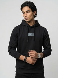 Men Sweatshirt Black Regular Fit