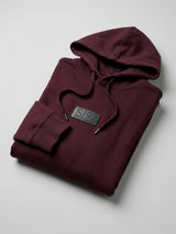 Men Sweatshirt Maroon Regular Fit