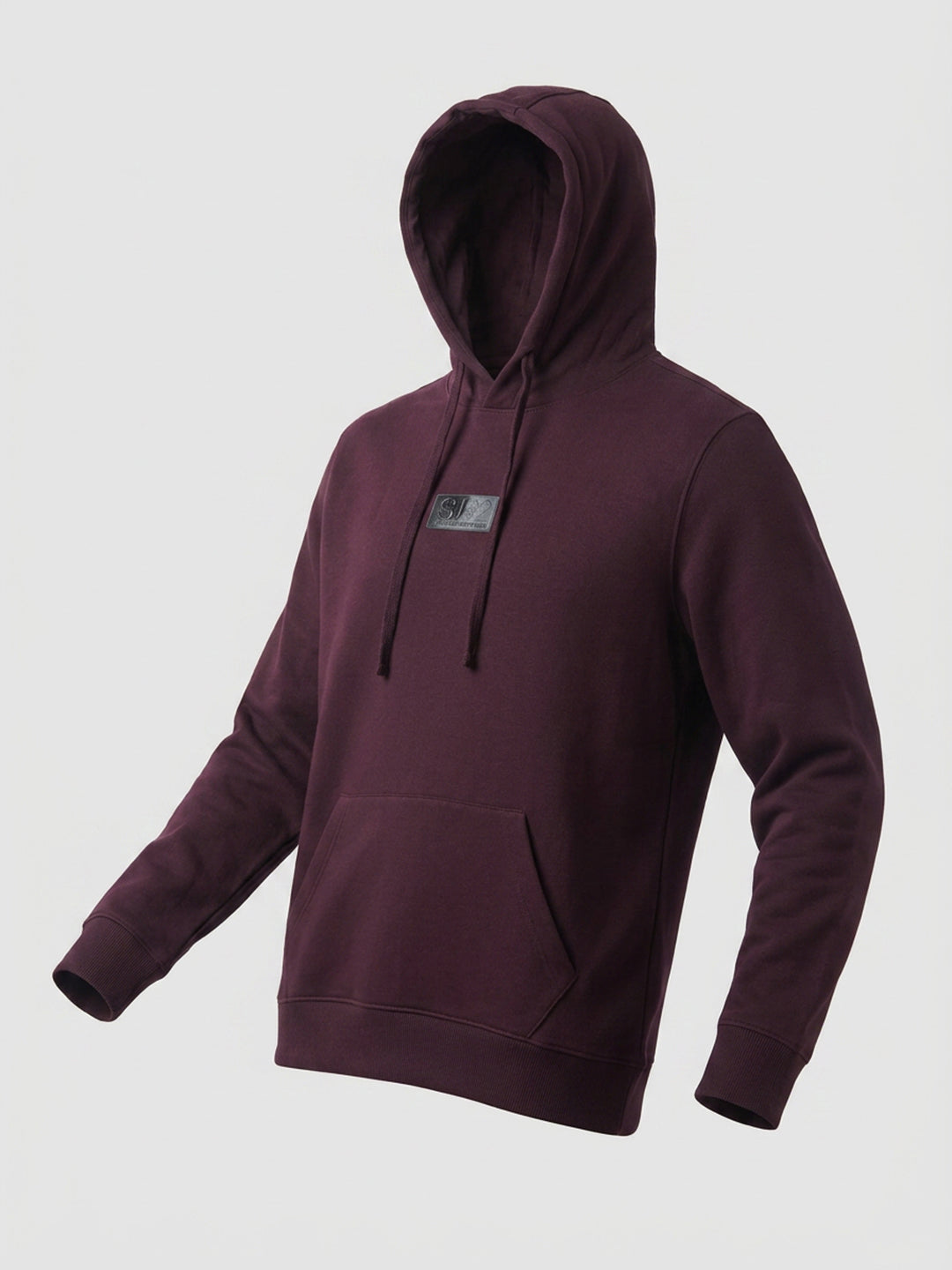 Men Sweatshirt Maroon Regular Fit