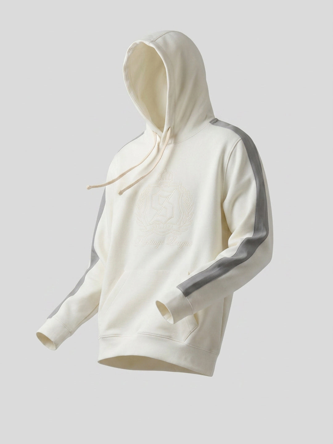 Men Sweatshirt White Regular Fit