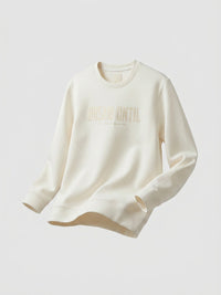 Men Sweatshirt Off-White Regular Fit