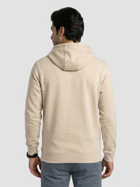 Men Sweatshirt Beige Regular Fit