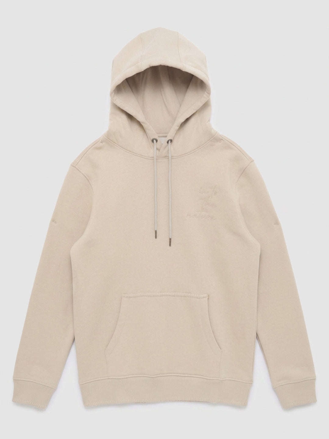 Men Sweatshirt Beige Regular Fit