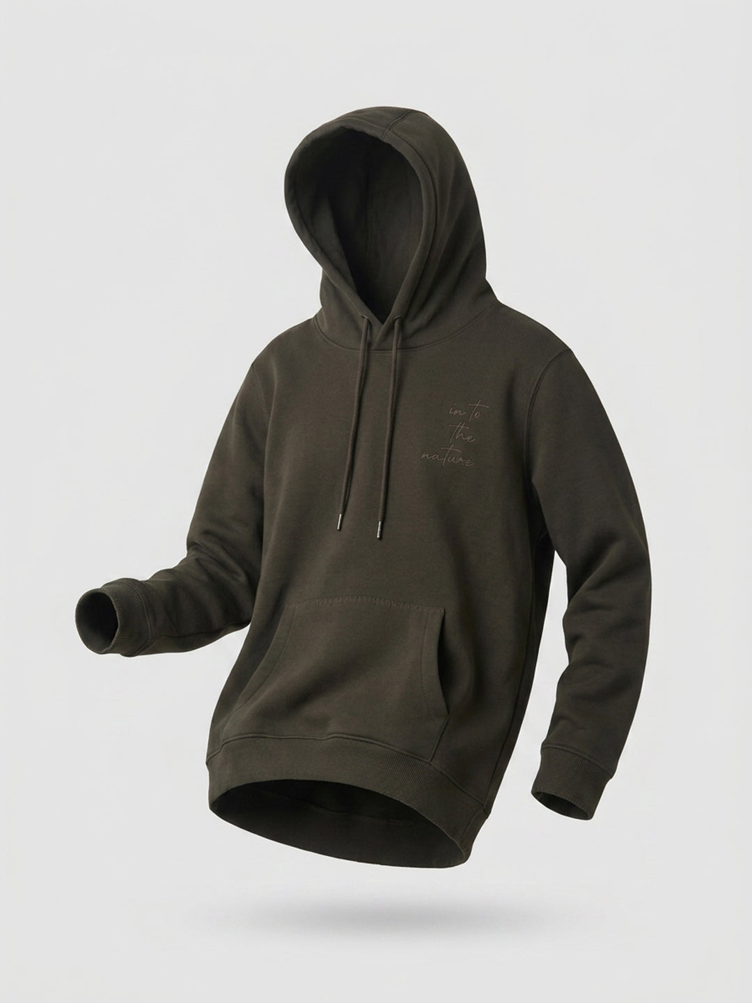 Men Sweatshirt Green Regular Fit