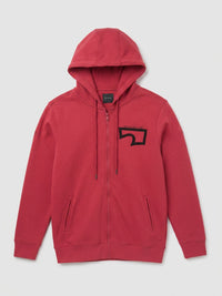 Men Sweatshirt Red Regular Fit