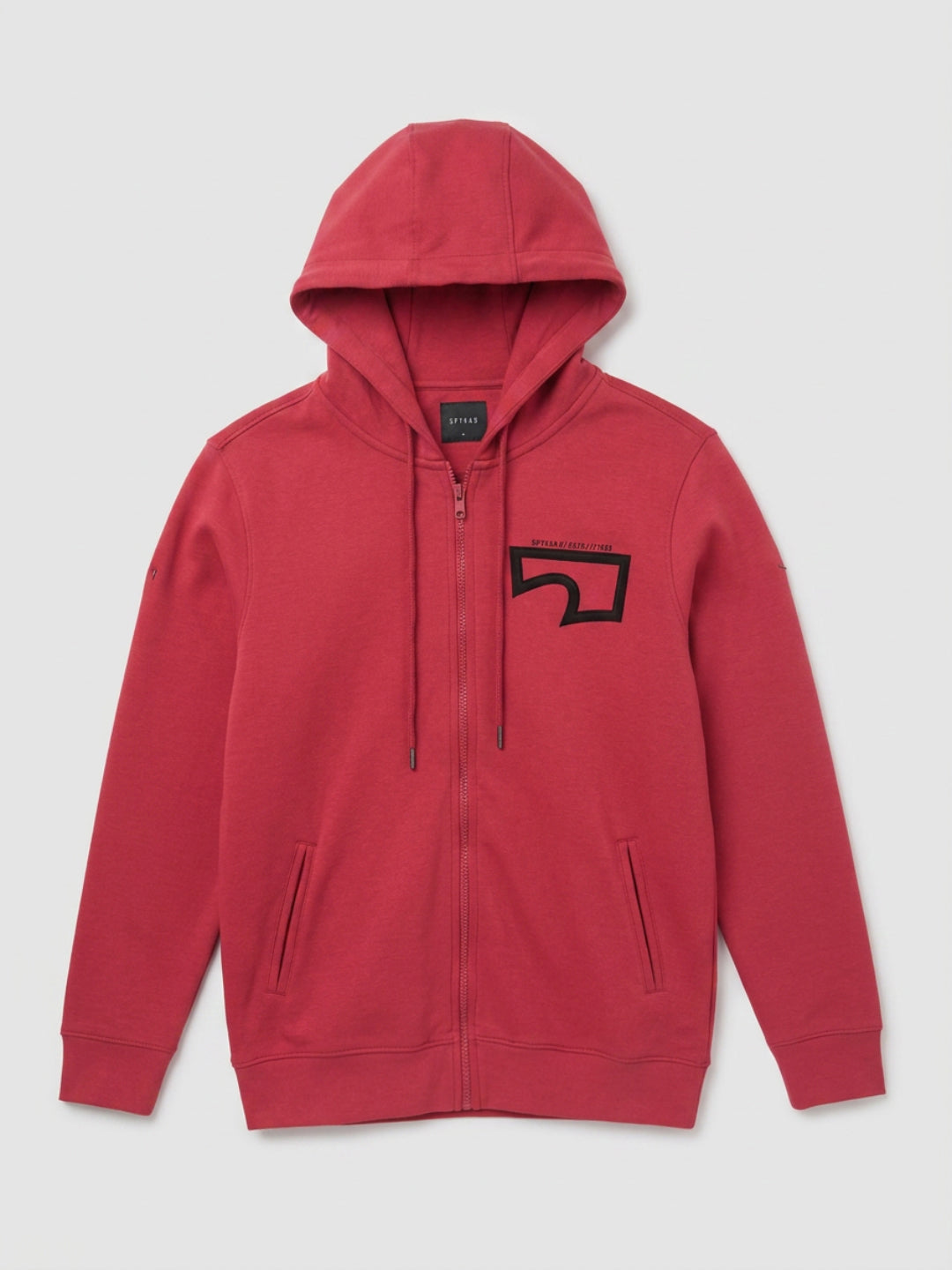 Men Sweatshirt Red Regular Fit