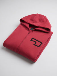 Men Sweatshirt Red Regular Fit