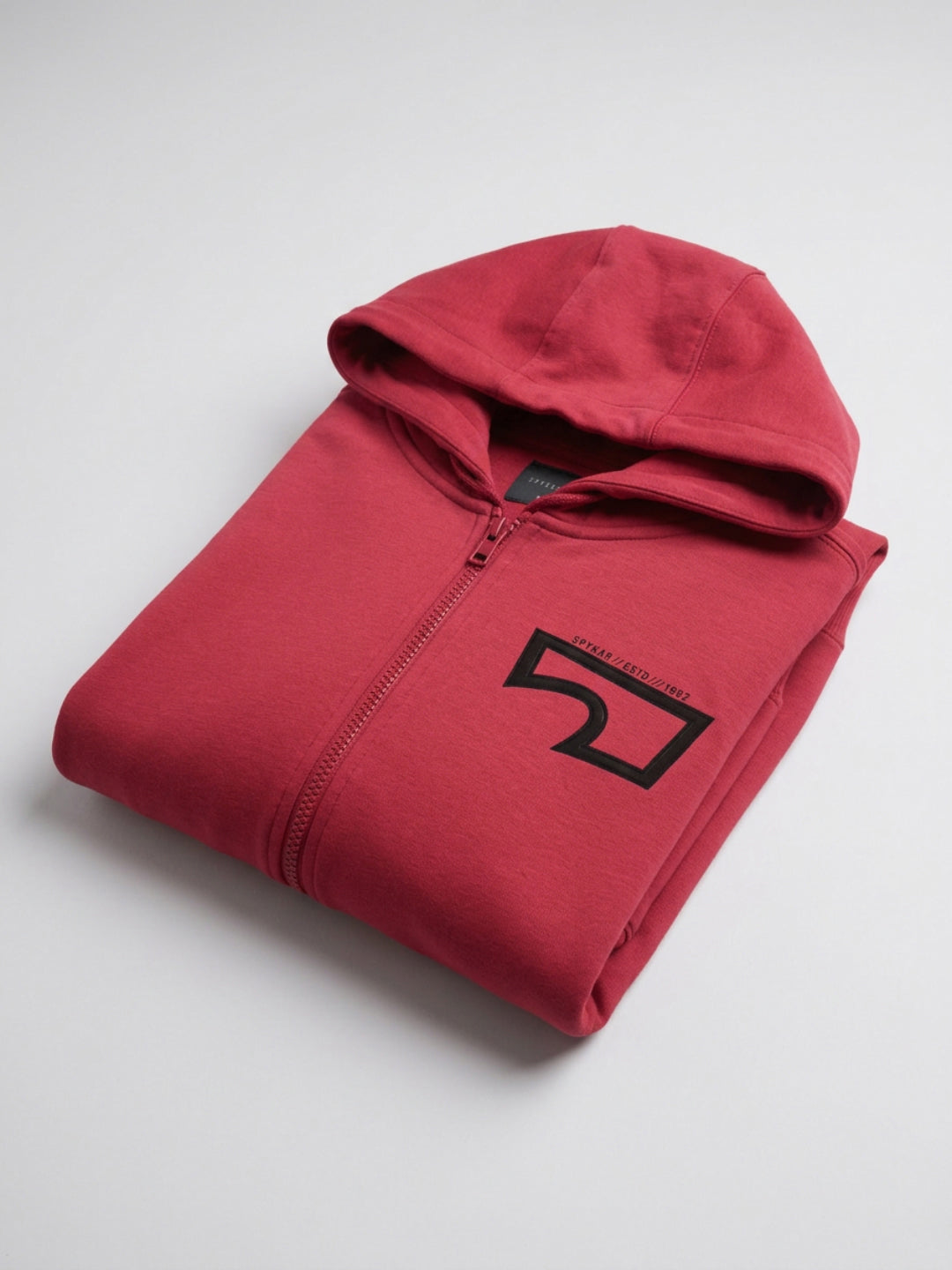 Men Sweatshirt Red Regular Fit