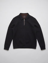 Men Sweatshirt Black Regular Fit