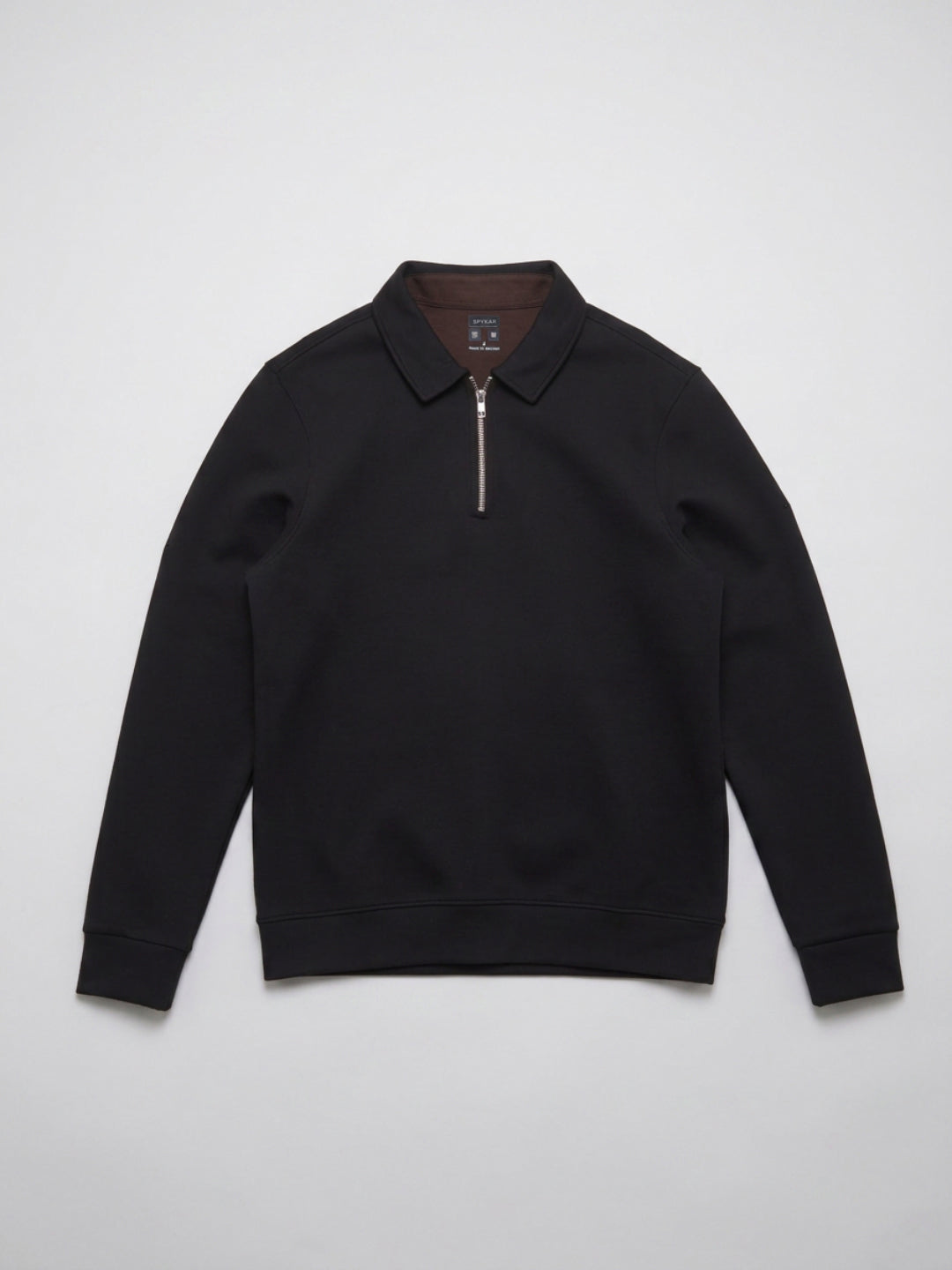 Men Sweatshirt Black Regular Fit