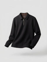 Men Sweatshirt Black Regular Fit