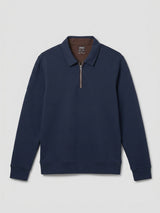 Men Sweatshirt Navy Blue Regular Fit